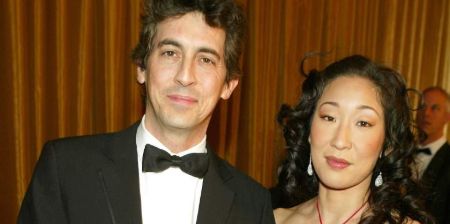 Sandra Oh with her ex-husband, Alexander Payne